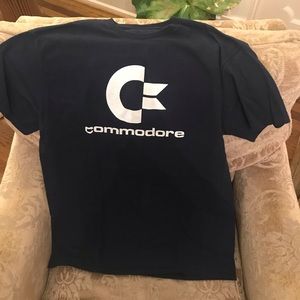 commodore t-shirt.